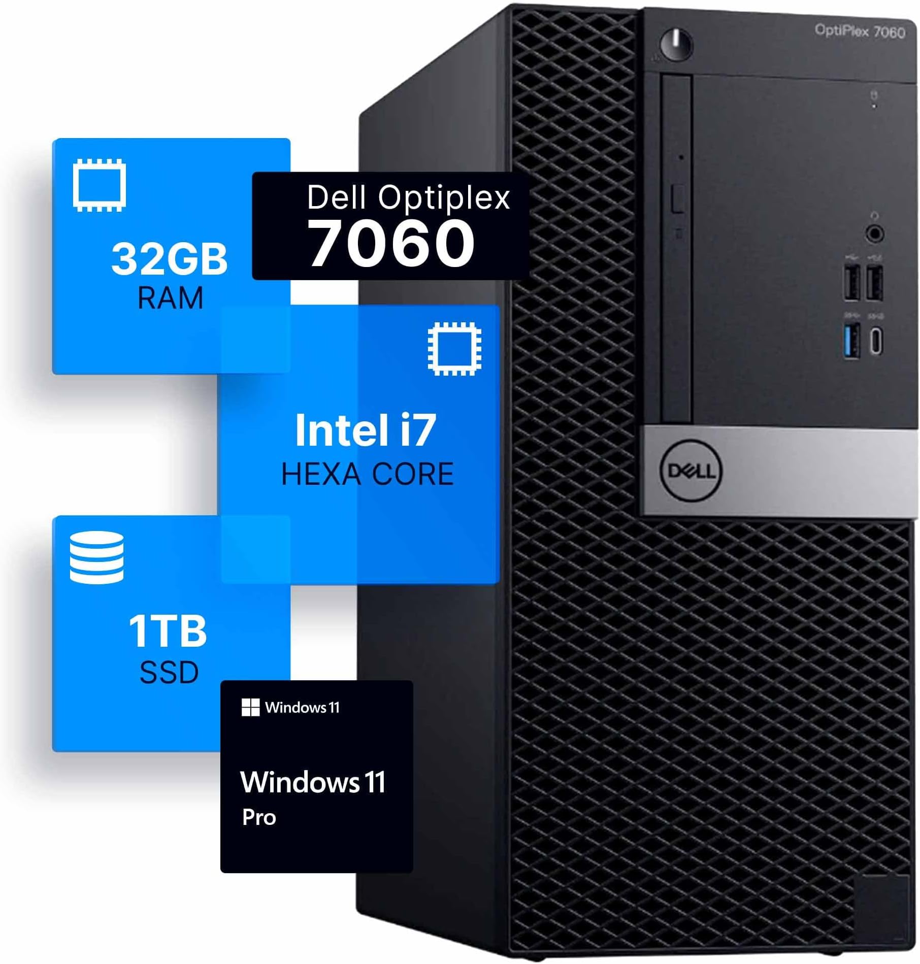 DELL Inspiron 3471 SFF, Intel® Core™ i3-9100, 8GB DDR4 | Altamag.ro